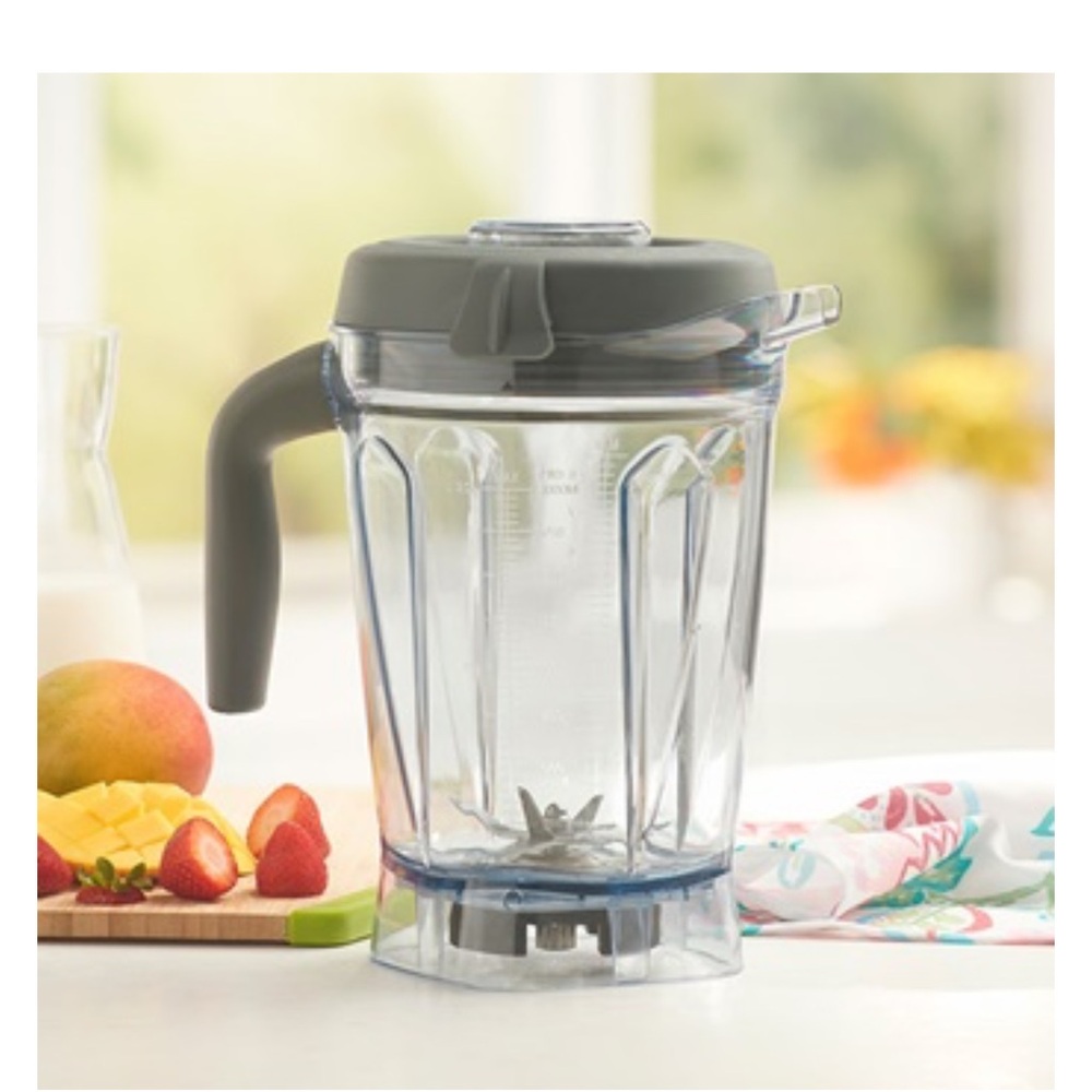 Princess House Clear and Gray Blender Jar